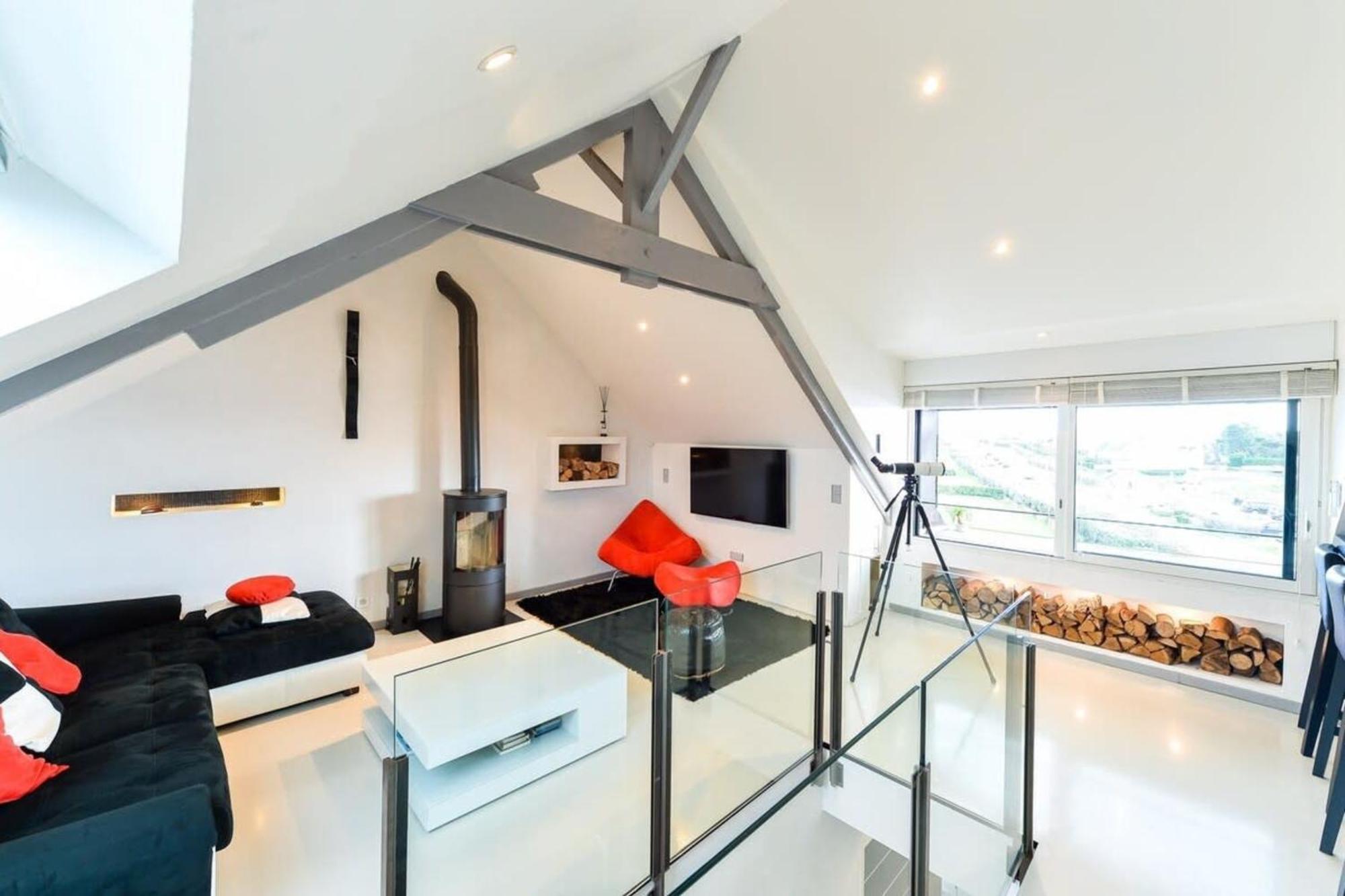 Luxury Loft Vue Mer Exceptionnelle 180 Ploemeur Kültér fotó