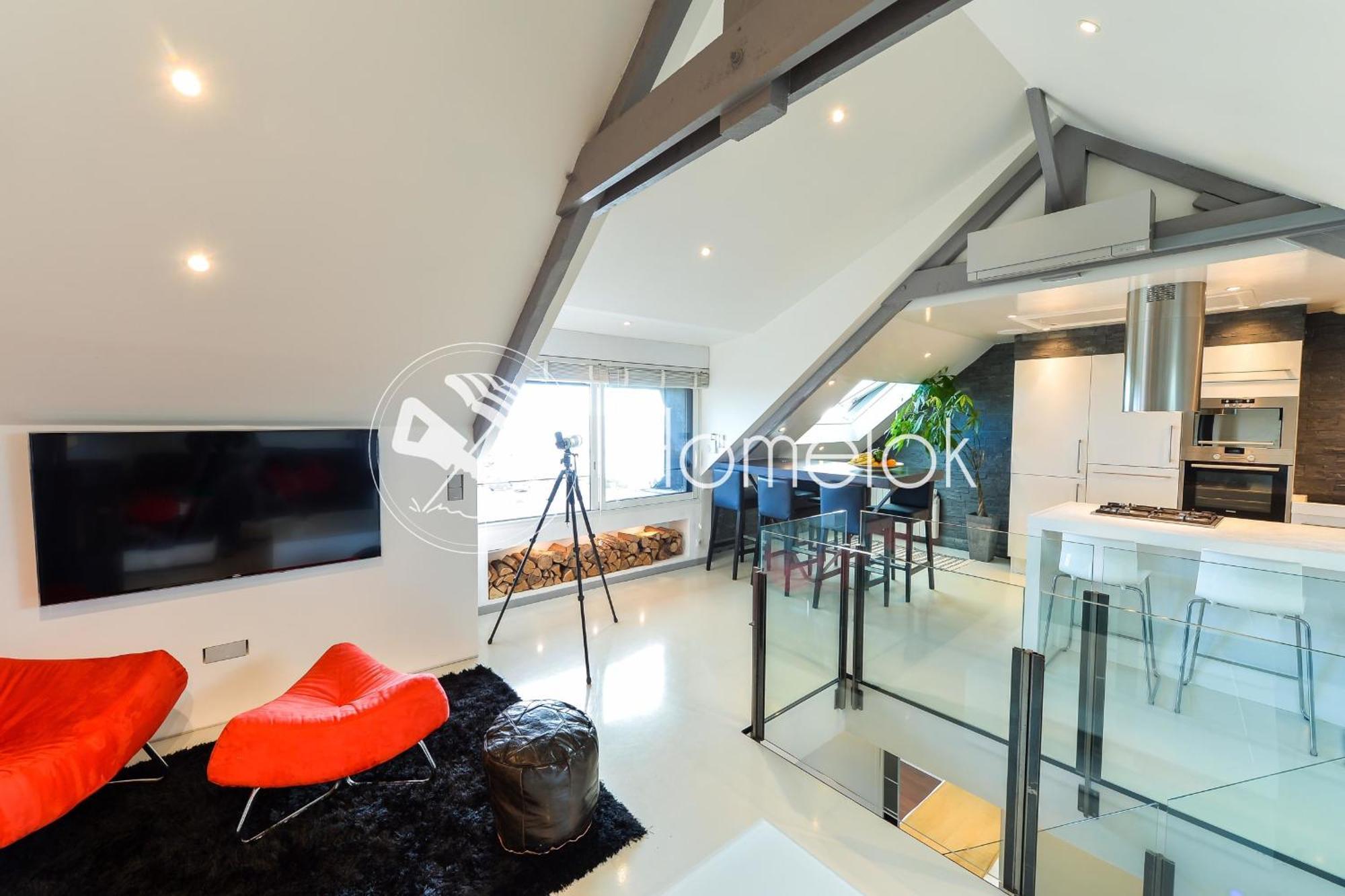 Luxury Loft Vue Mer Exceptionnelle 180 Ploemeur Kültér fotó